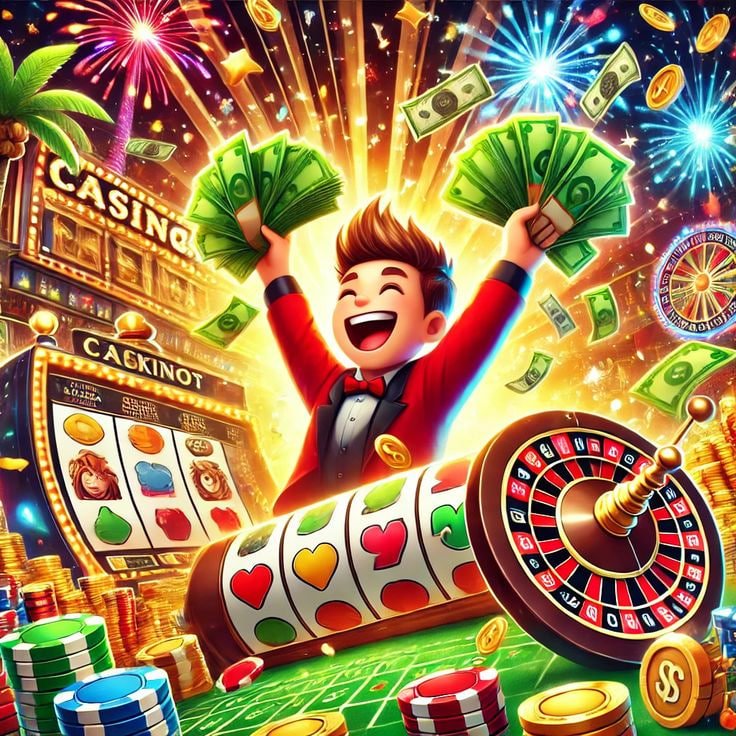 Filipino player spinning slot games on laro77 mobile browser